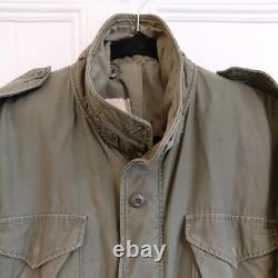 Genuine Vintage US Military M-65 Combat Jacket, OG-107, Large 44