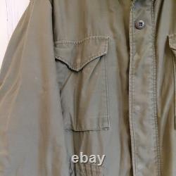 Genuine Vintage US Military M-65 Combat Jacket, OG-107, Large 44