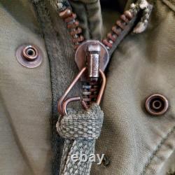 Genuine Vintage US Military M-65 Combat Jacket, OG-107, Large 44