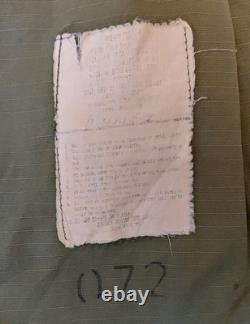 Genuine Vintage US Military M-65 Combat Jacket, OG-107, Large 44