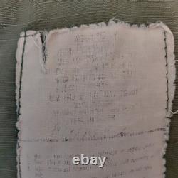 Genuine Vintage US Military M-65 Combat Jacket, OG-107, Large 44