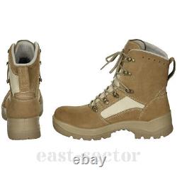 German Army Combat Field Boots HAIX BW Military Shoes GORETEX Khaki Desert 45