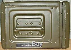German Army NATO Case Metal crate military Aluminum box 4x4 IP 65 60x20x28cm
