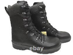 German Army Para Boots Genuine Military Surplus Combat Leather Black Nearly New