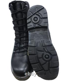 German Army Para Boots Genuine Military Surplus Combat Leather Black Nearly New