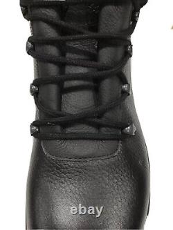 German Army Para Boots Genuine Military Surplus Combat Leather Black Nearly New