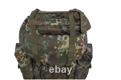German Army Tactical Backpack 65L Flecktarn Bundeswehr Original Military Surplus