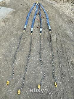 Gunnebo 4 Leg Lifting Chain Sling 4.6 Ton Ex MOD Military Army Surplus