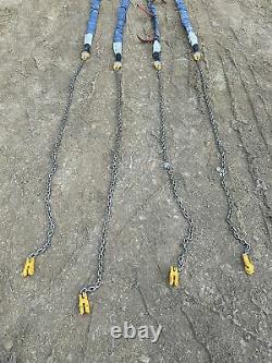Gunnebo 4 Leg Lifting Chain Sling 4.6 Ton Ex MOD Military Army Surplus