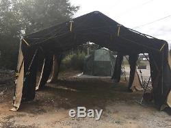HDT Global Base X 305 Shelter Tent US Military Army 18' X 25' Green FAST SET-UP