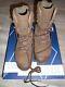 Haix Desert Combat High Liability Mens Brown Suede Boots Size 10m New