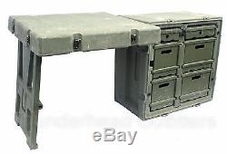 Hardigg FIELD DESK US Military Army Surplus Tent Table Case Container (No Chair)