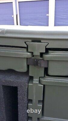 Hardigg Military Army Green Mobile Office Field Desk Duel 2 Desk Design