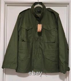 Helikon-Tex KU-M65-NY-02-804 Field Jacket Army Parka Olive Green NWT Men's Small