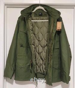 Helikon-Tex KU-M65-NY-02-804 Field Jacket Army Parka Olive Green NWT Men's Small