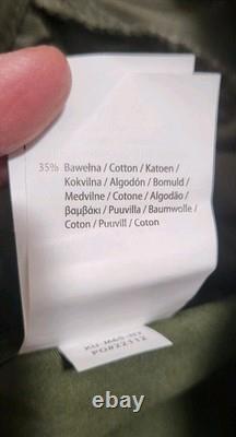 Helikon-Tex KU-M65-NY-02-804 Field Jacket Army Parka Olive Green NWT Men's Small