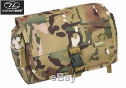 Highlander Mens Wash Kit Bag Travel Toiletry Toilet Bag Military Surplus Army