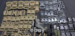 Huge Genuine US Military Buckle Lot USMC USAF US Army MOLLE ILBE