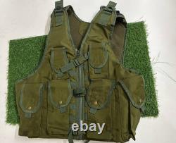 INDIA CAMO VEST M74 Vintage Military AMMO JACKET Rare Militaria Collectible