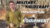 Introduction To Military Fieldcraft Personal Equipment