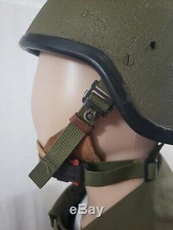 Israeli Army IDF Lightweight Combat Helmet Israel Military Surplus OD Green