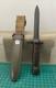 Italian Military Surplus M1 Carbine Bayonet & Scabbard 1957 Aet