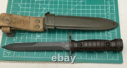 Italian Military Surplus M1 Carbine Bayonet & Scabbard 1960 AET