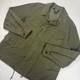 J Crew Garment Dyed Field Jacket Army Surplus Sateen Olive Green Vintage Xl
