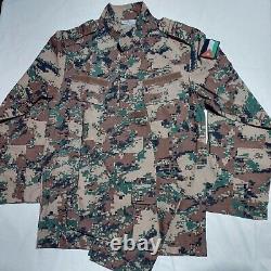 Jordanian Army Disert Military Uniform Digital Camouflage Unique Combat Uniforms