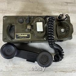 Kellogg TA-312/PT Field Telephone US Military Army Vietnam Era H-60/PT Handset