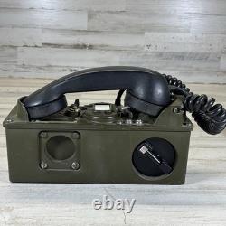 Kellogg TA-312/PT Field Telephone US Military Army Vietnam Era H-60/PT Handset