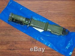 Knife Bayonet Wire Cutter Scabbard Sheath Genuine Military USMC Army USGI NEW