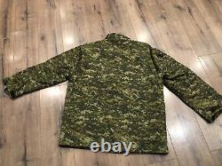Kosovo Army Fsk Military Digital Camo Light Winter Jacket Coat Camouflage L Size