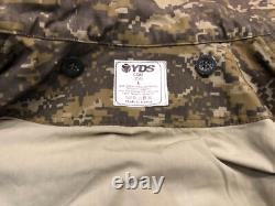 Kosovo Army Fsk Military Digital Camo Light Winter Jacket Coat Camouflage L Size