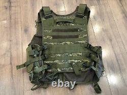 Kosovo Army Fsk Military Digital Camo Tactical Vest Pouches Assault Camouflage