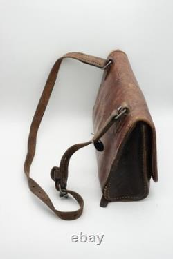Large Swiss Army Military Mechanic Electrician Tool Weapon Bag Leather WW2 1940
