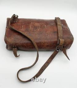 Large Swiss Army Military Mechanic Electrician Tool Weapon Bag Leather WW2 1940