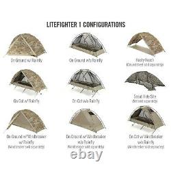 LiteFighter 1 Individual Shelter Army OCP Camo Tactical Military Solo Tent Camp