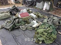 Lot. Military Surplus General Light Weight Field Shower Systems Camp Hunt Army