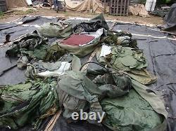 Lot. Military Surplus General Light Weight Field Shower Systems Camp Hunt Army