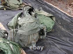 Lot. Military Surplus General Light Weight Field Shower Systems Camp Hunt Army