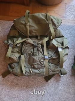 Lot Of US Military LC-1 Large Metal Frame Alice Backpack Rucksack Army USMC More