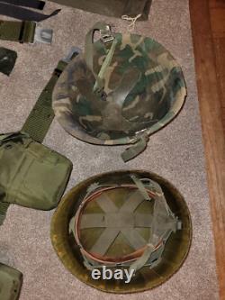 Lot Of US Military LC-1 Large Metal Frame Alice Backpack Rucksack Army USMC More