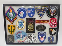Lot Of Vintage Military Patches U. S. Marines, Army, Vietnam RARE