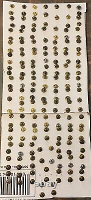 Lot of 100 US Army Unit Crest DI/DUI Military Pins Infantry Engineer Artillery