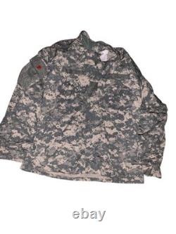 Lot of 14 Various Military US AIR FORCE/ Us Army Camo Uniform Jackets Digi Rank