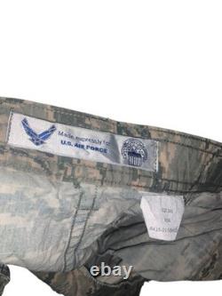 Lot of 14 Various Military US AIR FORCE/ Us Army Camo Uniform Jackets Digi Rank