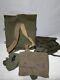 Lot Of 4 Vintage Military Army Green Canvas Bags Various Wwii Vietnam