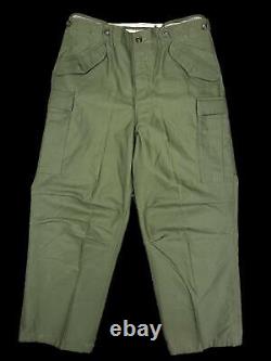 M-1951 Field Pants U. S Military Original New 1952 Old Stock Od Green