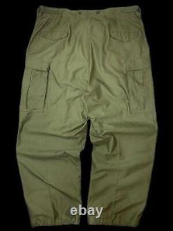 M-1951 Field Pants U. S Military Original New 1952 Old Stock Od Green